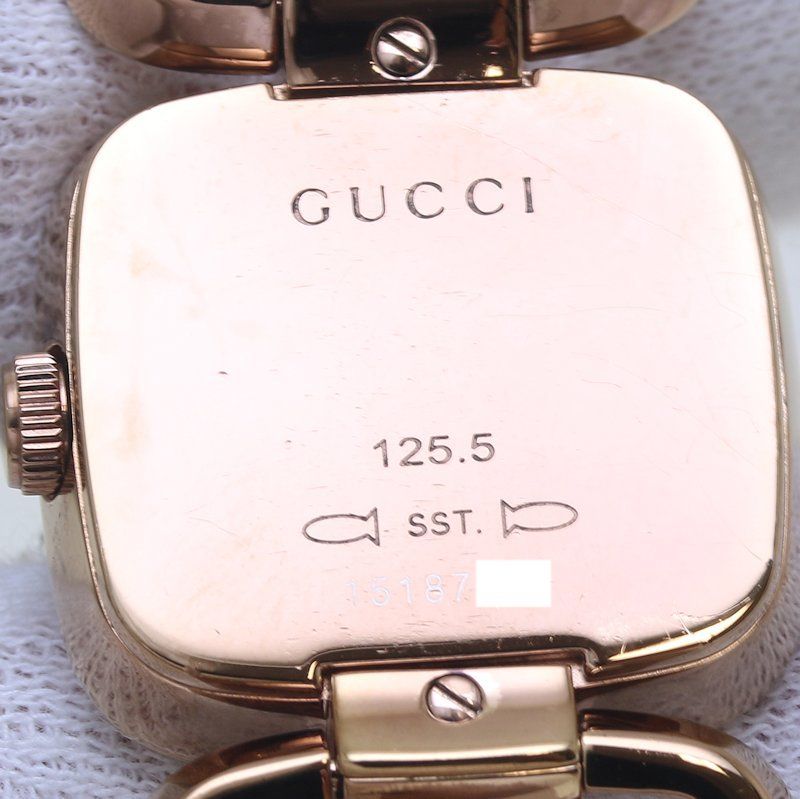 GUCCI グッチ Gコレクション 3Pダイヤモンド YA125512 125.5【正規店