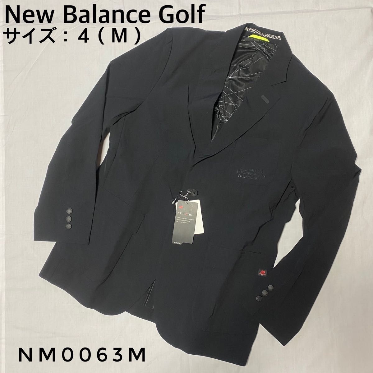 新品、未使用】ニューバランスゴルフ ジャケット メンズ サイズ：４