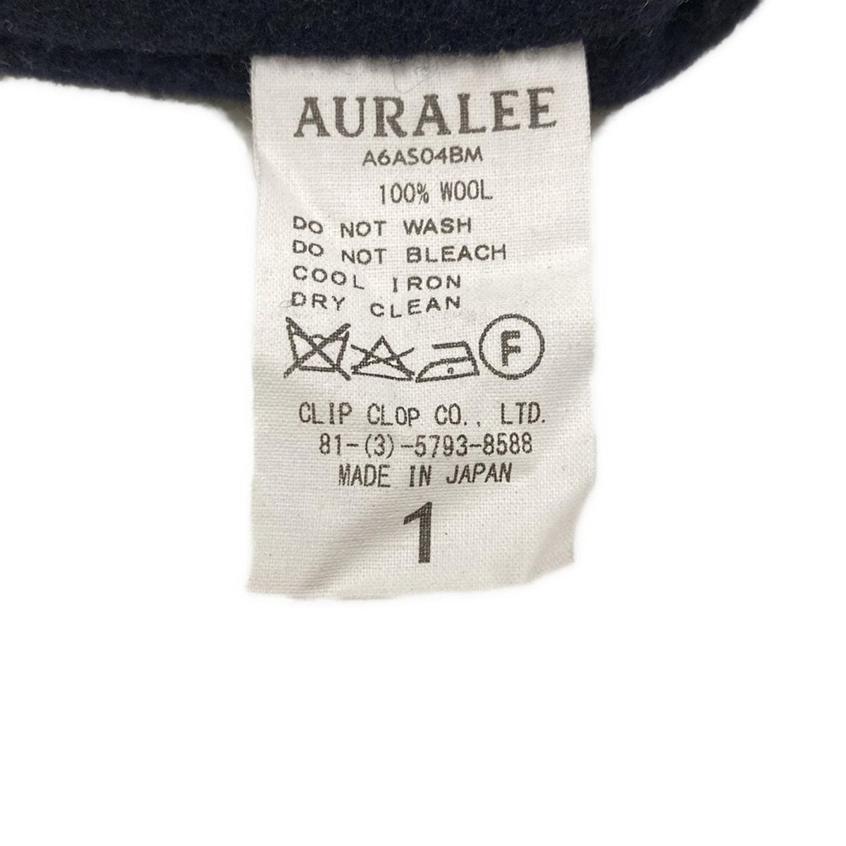 AURALEE スリットスカート　サイズ1 AURALEE（オーラリー）の「AURALEE / ストライプサイドスリット