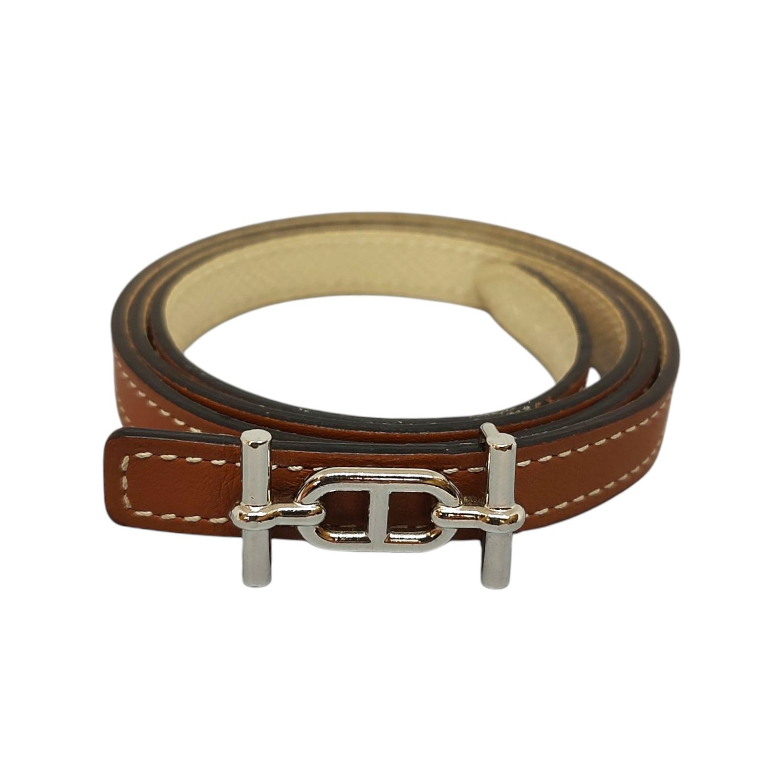 Hermes エルメス シェーヌダンクル ラグーヌ リバーシブル