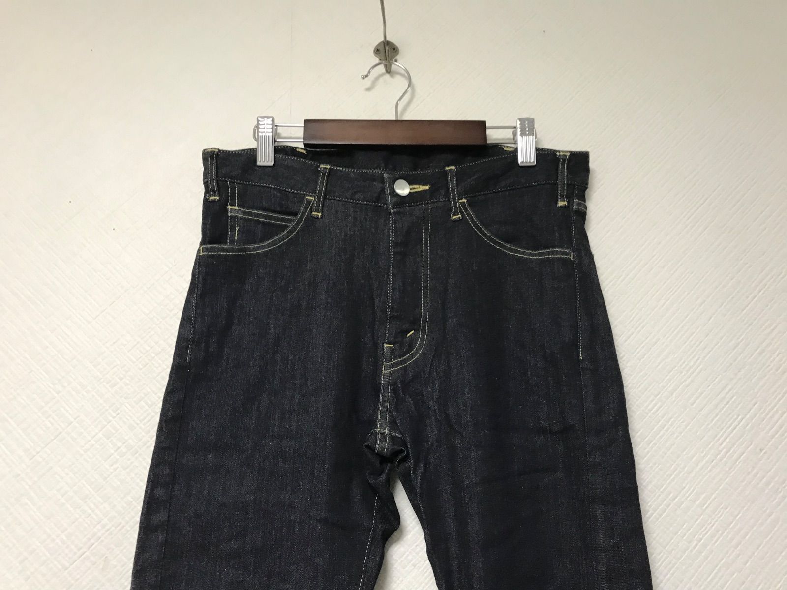 本物リドムLIDNMコットンストレッチスキニーデニムパンツメンズサーフ 