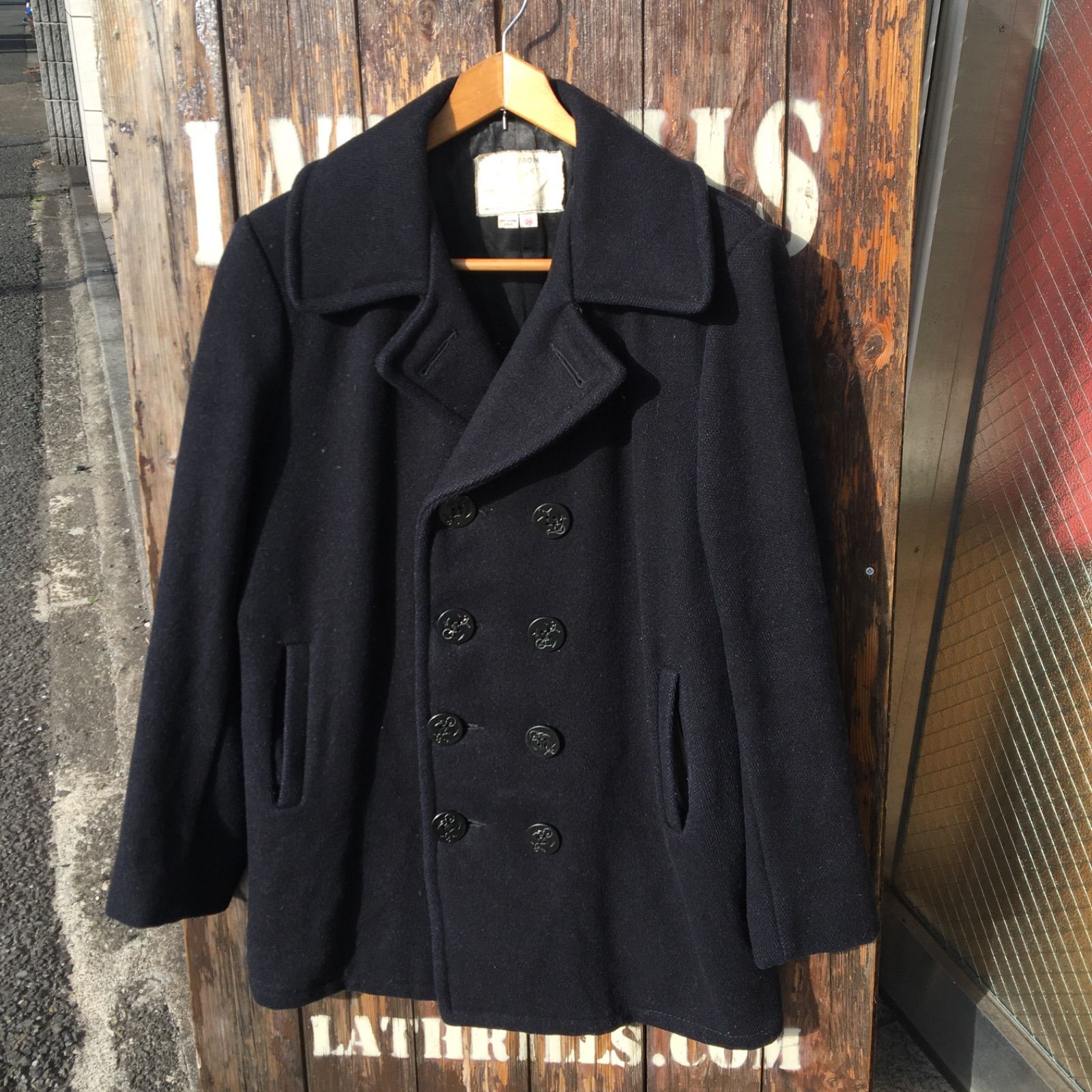 70s Vintage USA製【Schott】ビンテージ ショット ピーコート Pコート