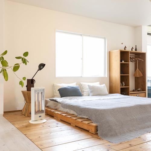 アラジン Aladdin 電気ストーブ 遠赤グラファイトヒーター 1000 W ホワイト AEH G 100 D