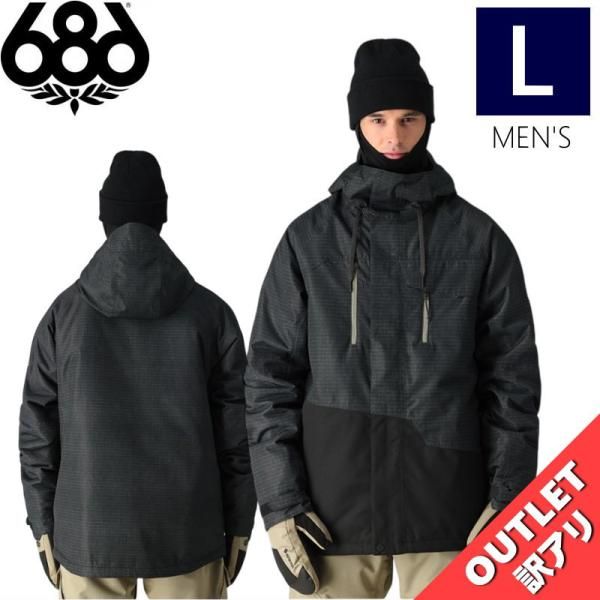 アウトレット】24-25 686 GEO INSULATED JKT BLACK RIPSTOP