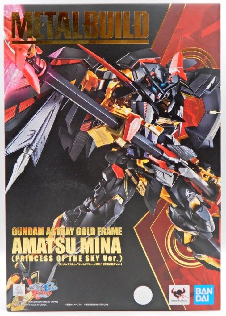 BANDAI SPIRITS METAL BUILD 機動戦士ガンダムSEED ASTRAY ガンダムアストレイゴールドフレーム天ミナ 天空の皇女Ver.