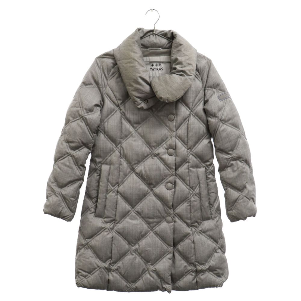 TATRAS (タトラス) 12AW Rライン VALERIA ダイヤキルト ウール ロング 