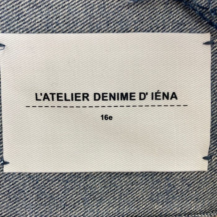 ☆IENA イエナ L'ATELIER DENIM ノーカラーデニムジャケット