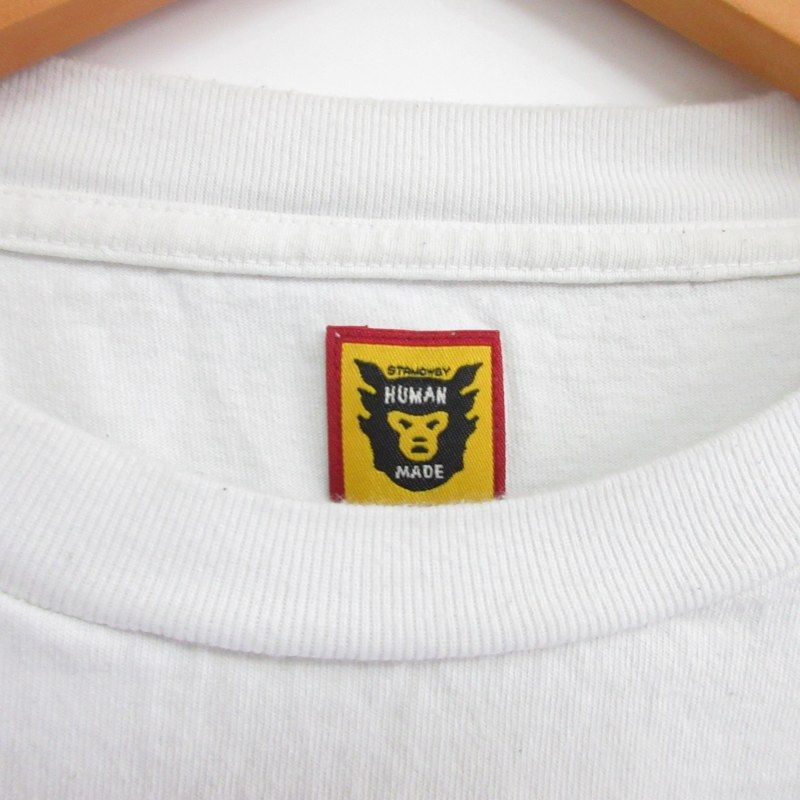 ヒューマンメイド HUMAN MADE 22年 DAILY L/S T-SHIRT ハート
