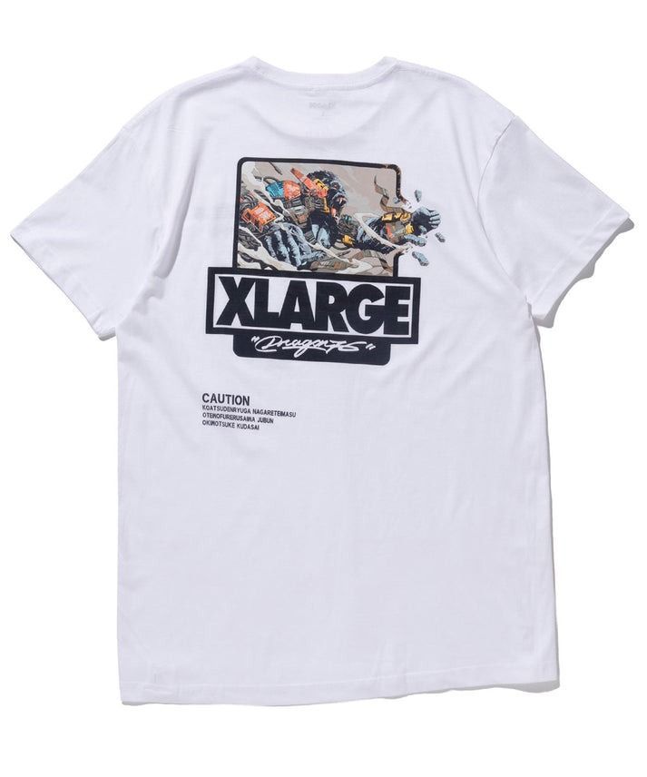 XLARGE x Dragon76 半袖 アート Tシャツ - メルカリ