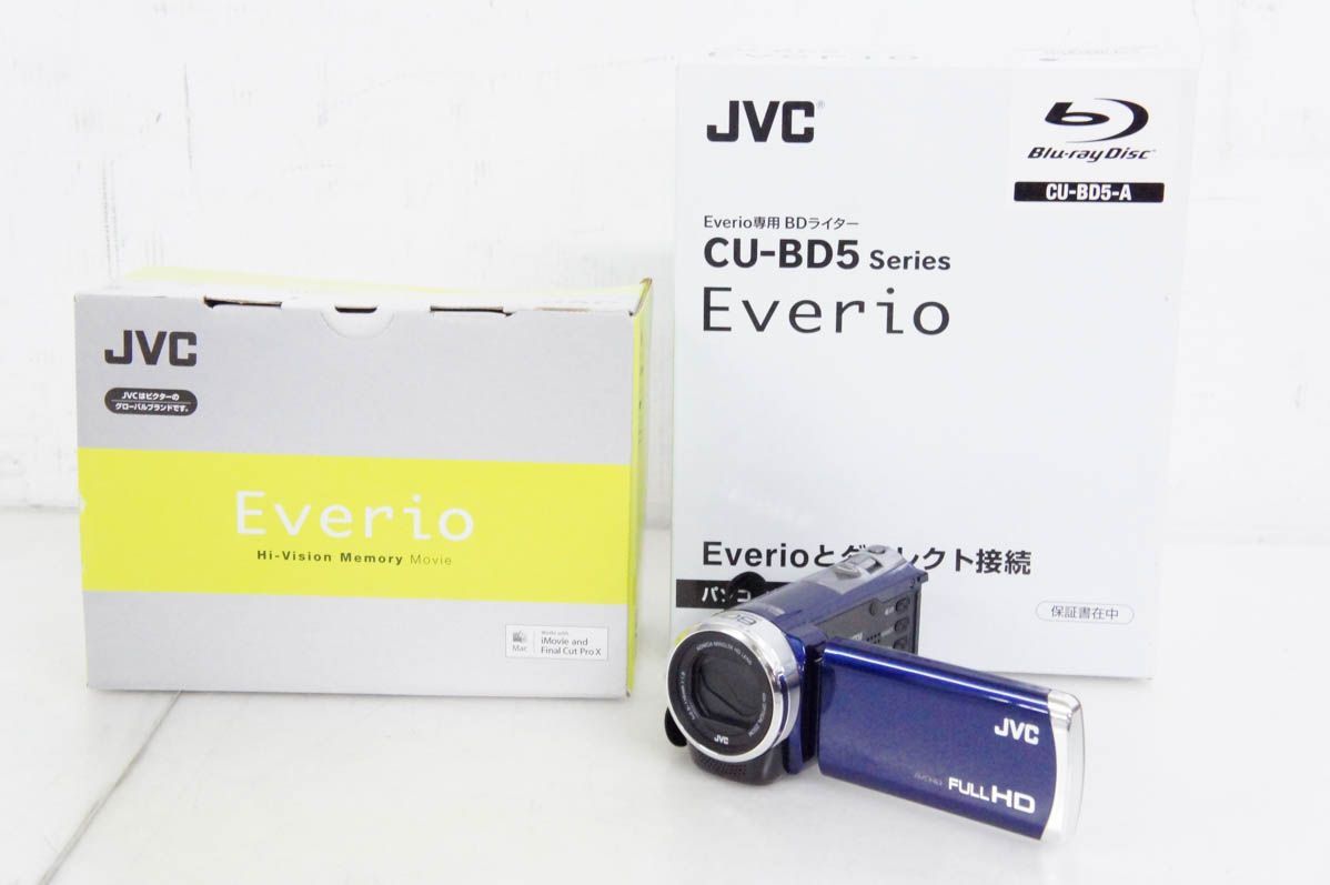 中古】【BDライター付き】JVC Victorビクター エブリオEverio 