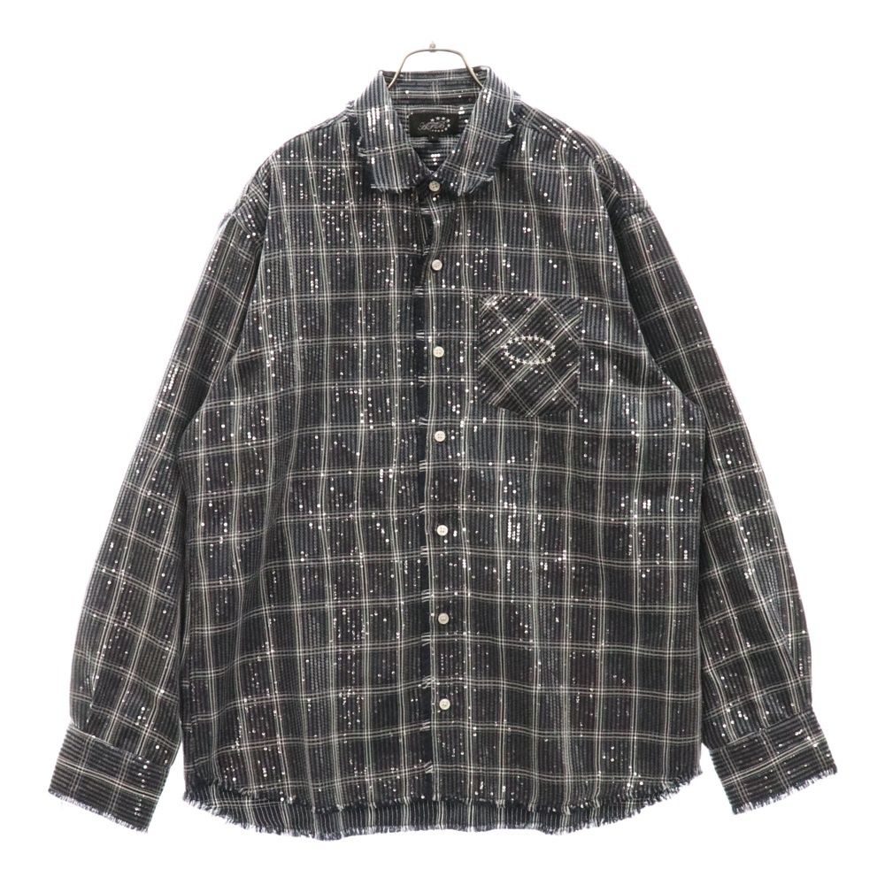 AFB (エーエフビー) 24AW SPANGLE SHIRTS スパンコール 長袖