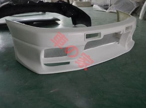日産 スカイライン R33 GTS 用 改造用 FRP製 フロントバンパーフロントフェイス