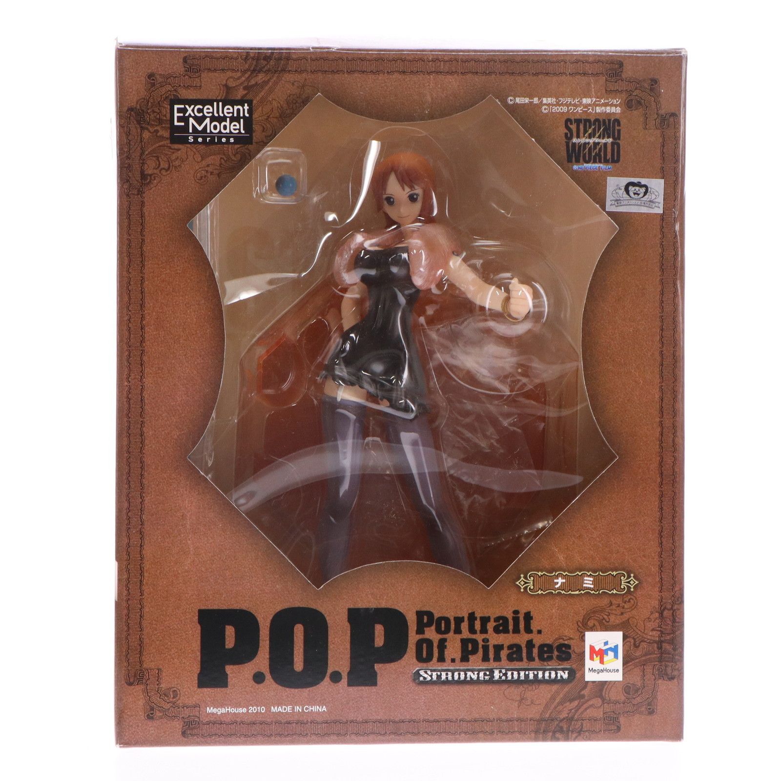 Portrait.Of.Pirates P.O.P STRONG EDITION ナミ ワンピース STRONG WORLD 完成品 フィギュア メガハウス