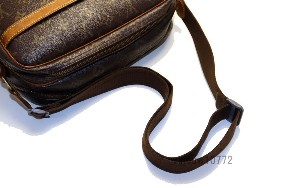 希少美中古■LOUIS VUITTON モノグラム リポーターPM レザー ショルダーバッグ ルイヴィトン■0815sh20766