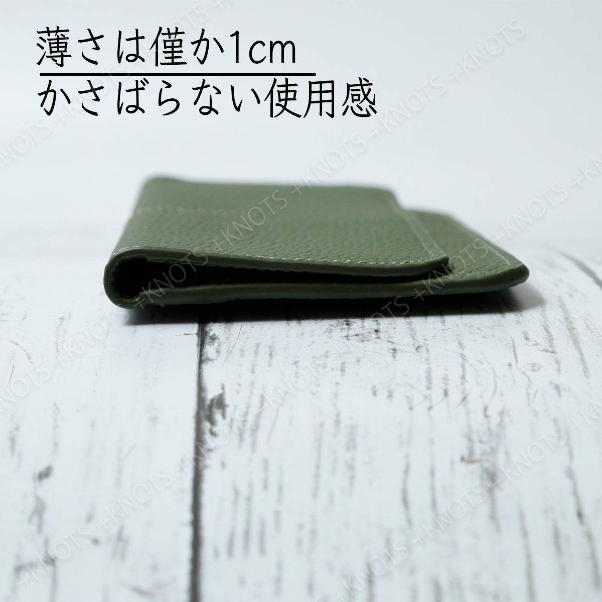 長財布 薄い レディース 本革☆グレージュ☆ソフトな質感の