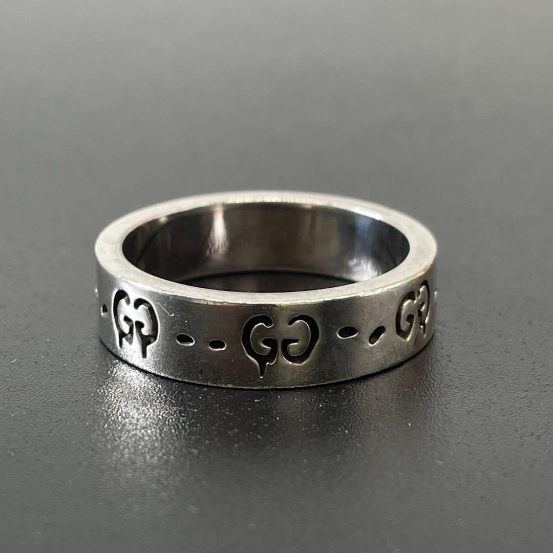 GUCCI グッチ リング 指輪 アクセサリー ゴースト スカル ドクロ GG