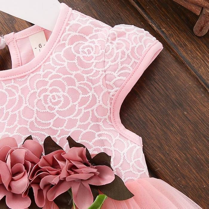 チュール付きドレス ワンピース 子供服 ドレス キッズ ノースリーブ フレンチ