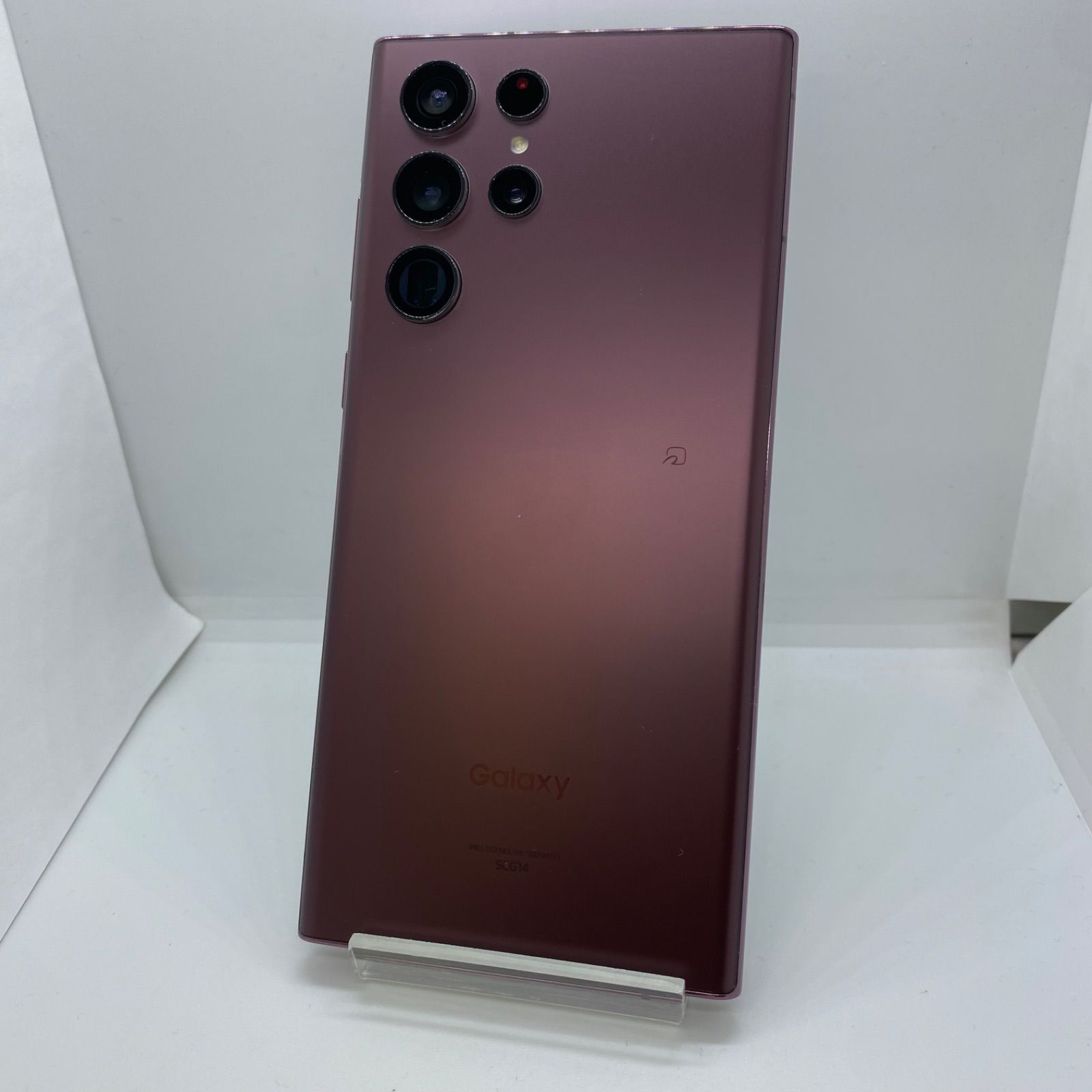 【訳あり】Galaxy S22 Ultra 5G SCG14 バーガンディ au ☆【訳あり品】au Galaxy S22 Ultra 5G 256GB SCG14 バーガンディ