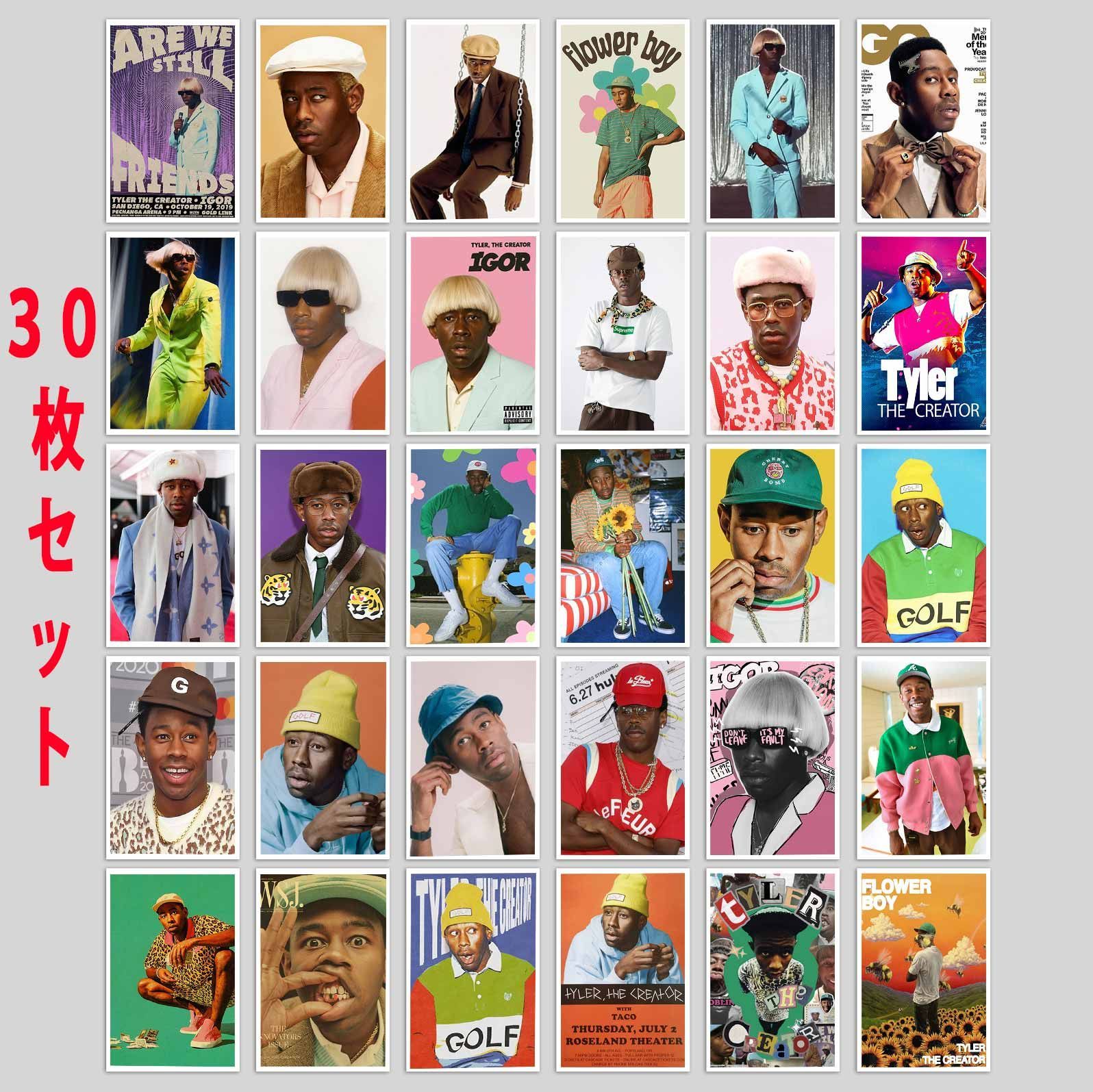 ラップリマン タイラー ザ クリエイター タイラー・ザ・クリエイター Tyler, The Creator ステッカー 30