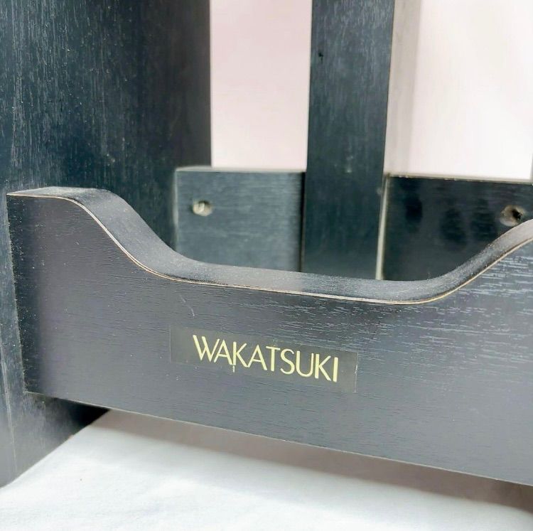 【極美品】WAKATSUKI スピーカースタンド　ペア/ブラック　ST-5X 極美品】WAKATSUKI スピーカースタンド ペア/ブラック ST-5X