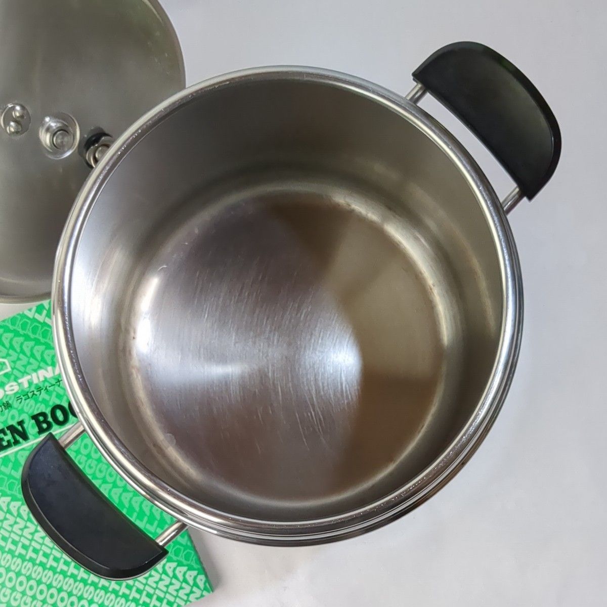 ラゴスティーナ圧力鍋 90シリーズ 7リットル IH対応OK イタリア製 美品