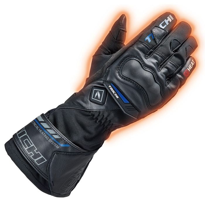 5営業日で発送 RSタイチ RSTAICHI RST655 e-HEAT プロテクション グローブ BLACK BLUE XL 品番 RST655BK21XL