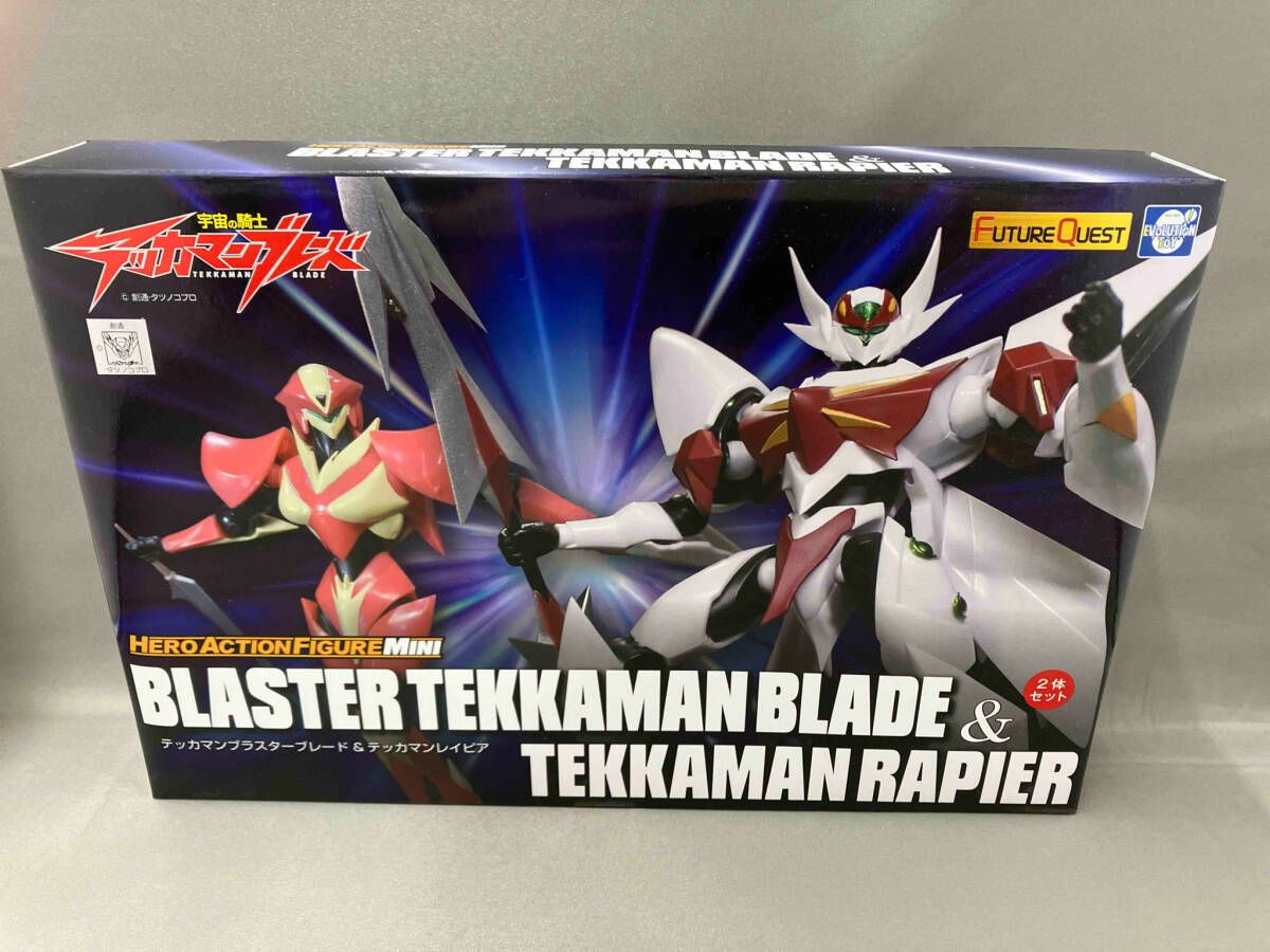 エヴォリューショントイテッカマンブラスターブレード-テッカマンレイピアヒーローアクションフィギュアミニ宇宙の騎士テッカマンブレード