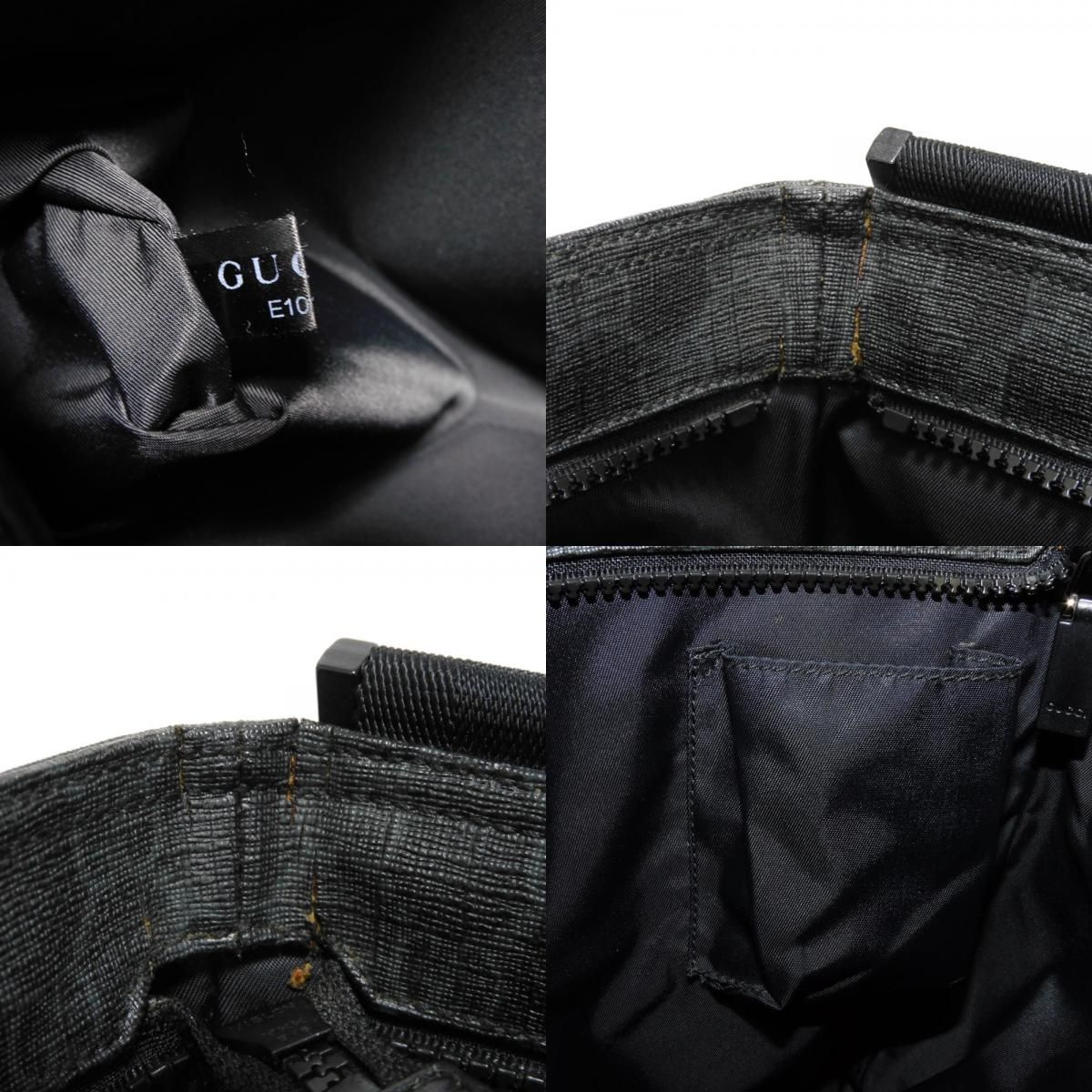 GUCCIグッチ メッセンジャーバッグ GGスプリーム ショルダー クロスボディ GG ブラック〕スモール ショルダーバッグ ・ブラック GGスプリーム