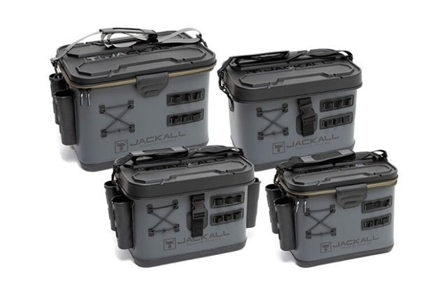 Lセット ジャッカル タックルコンテナR Lサイズ set ダークグレー