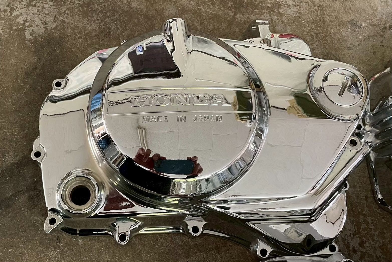 最大70％割引! CB250T メッキ エンジンカバー セット キック付 バブ ホーク ヘッドカバー ダイナモカバー クラッチカバー