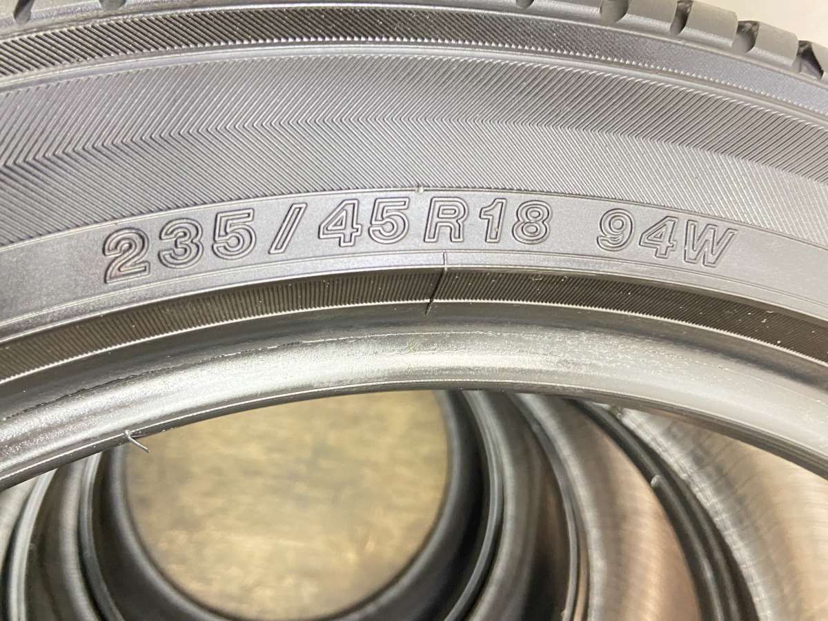 ヨコハマ dBデシベルE70 235/45R18 6〜7分山 2017年製 中古タイヤ 235/45R18 ヨコハマ dB デシベル E70 E70J 中古タイヤ サマータイヤ 4