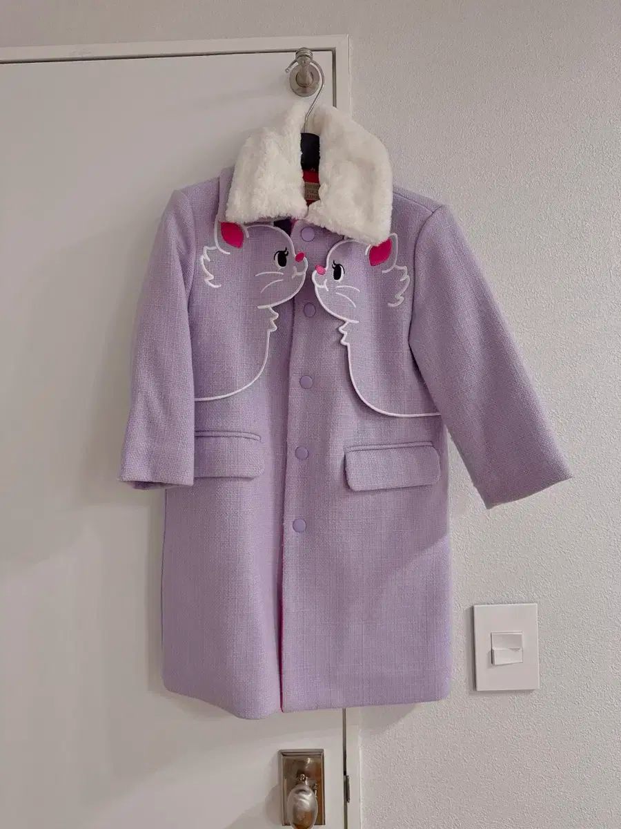 ラベンダーキャットコート