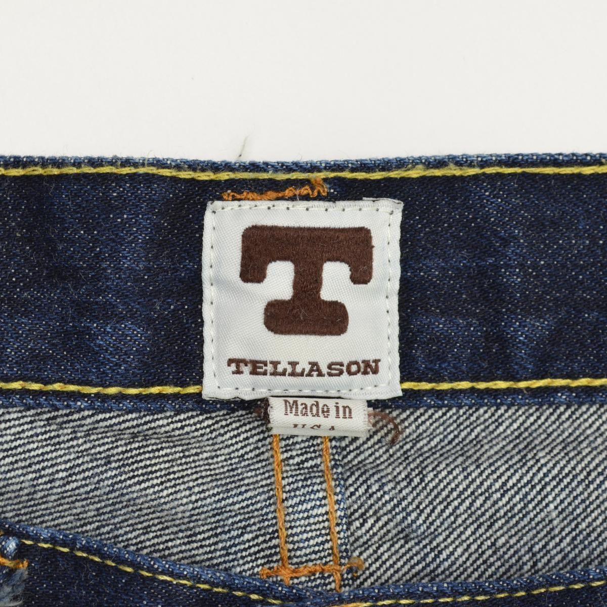 TELLASON / テラソン】CONE DENIM WHITE OAK STRAIGHT LEG