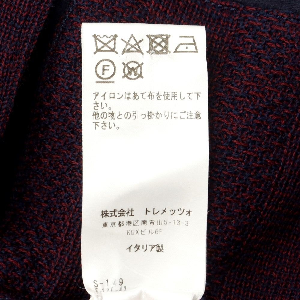 中古】バグッタ Bagutta ウール カジュアルジャケット ワイン系x 