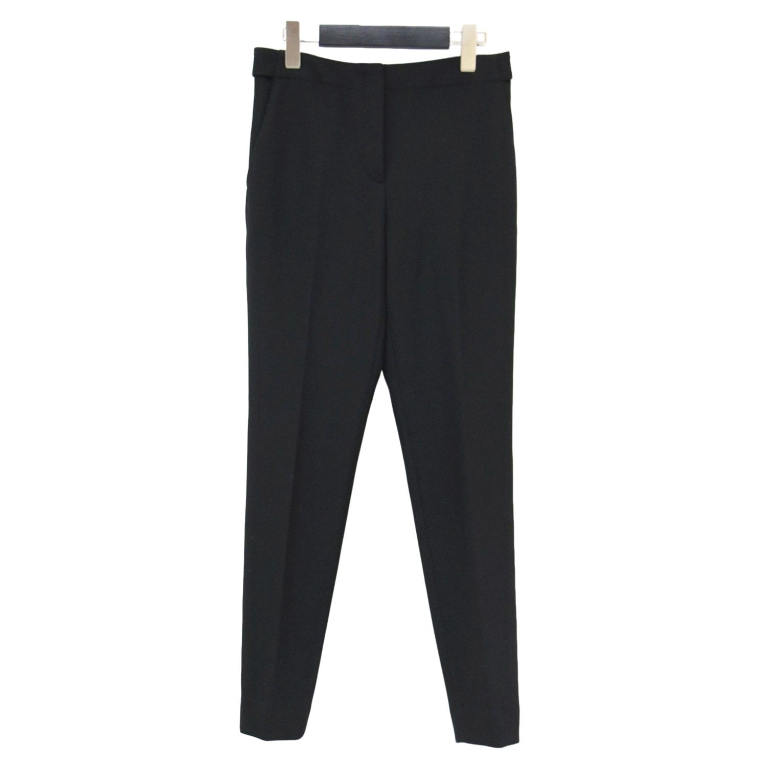 Theory セオリー パンツ ブラック 黒 サイズ 00 XS | 22秋冬 スリム テーパード パンツ | Bistretch Double 3 Padra Gz | スラックス ストレッチ | ボトムス ズボン レディース