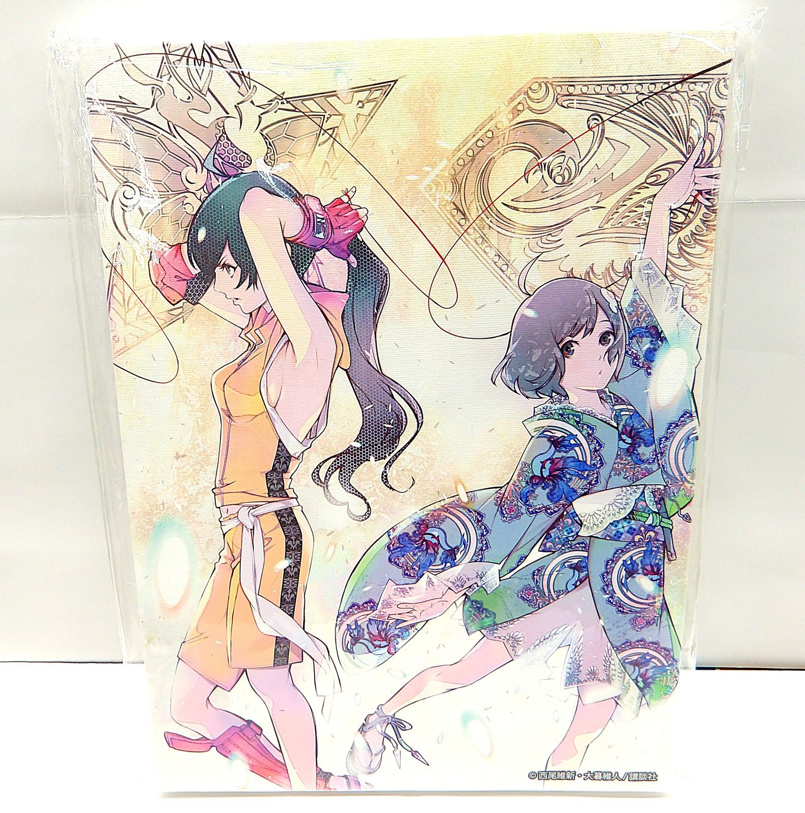 化物語 キャンバスアートボード キャンバスボード 阿良々木姉妹-商品の特性