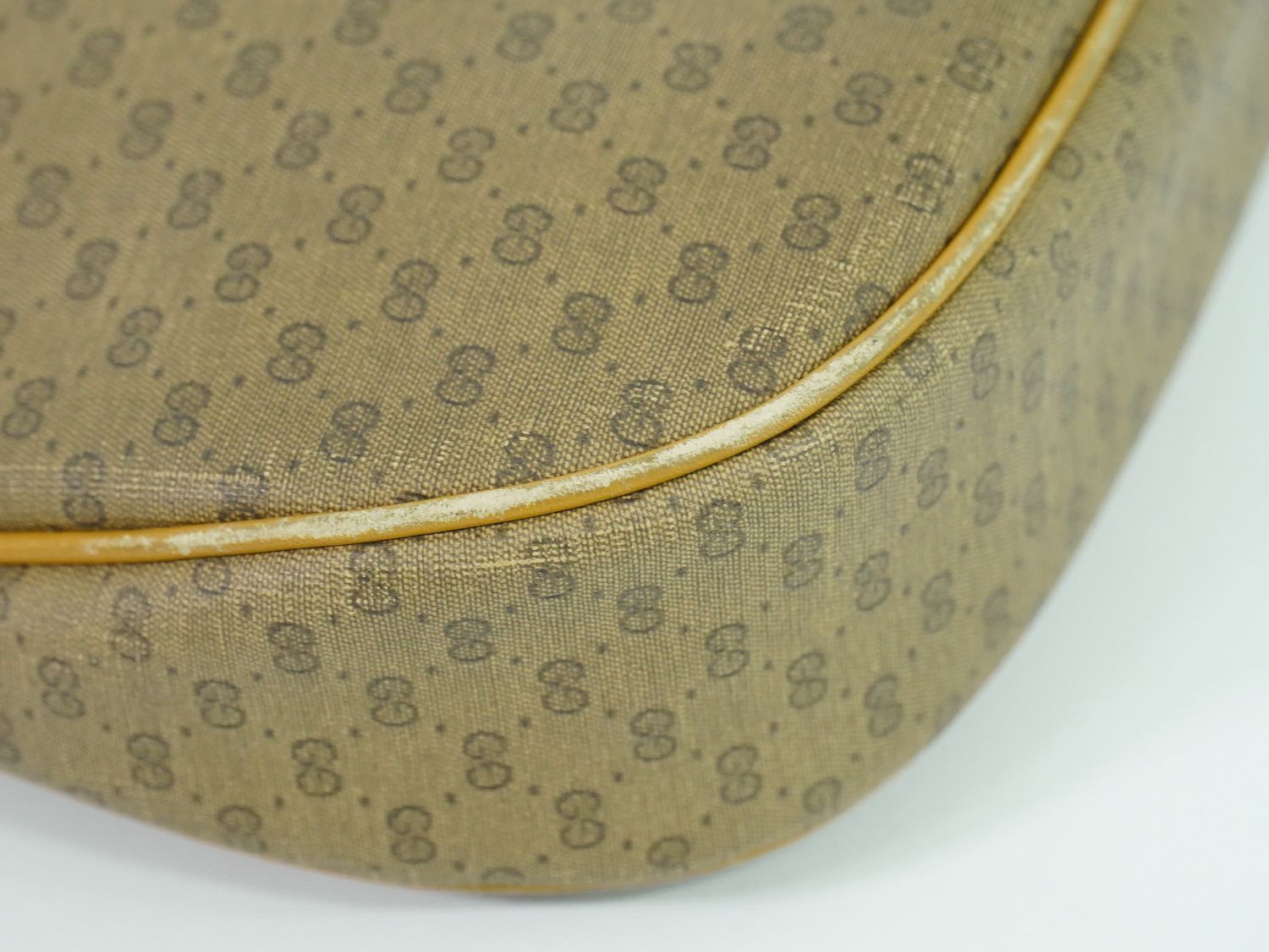 本物 グッチ GUCCI オールドグッチ マイクロGG ショルダーバッグ  