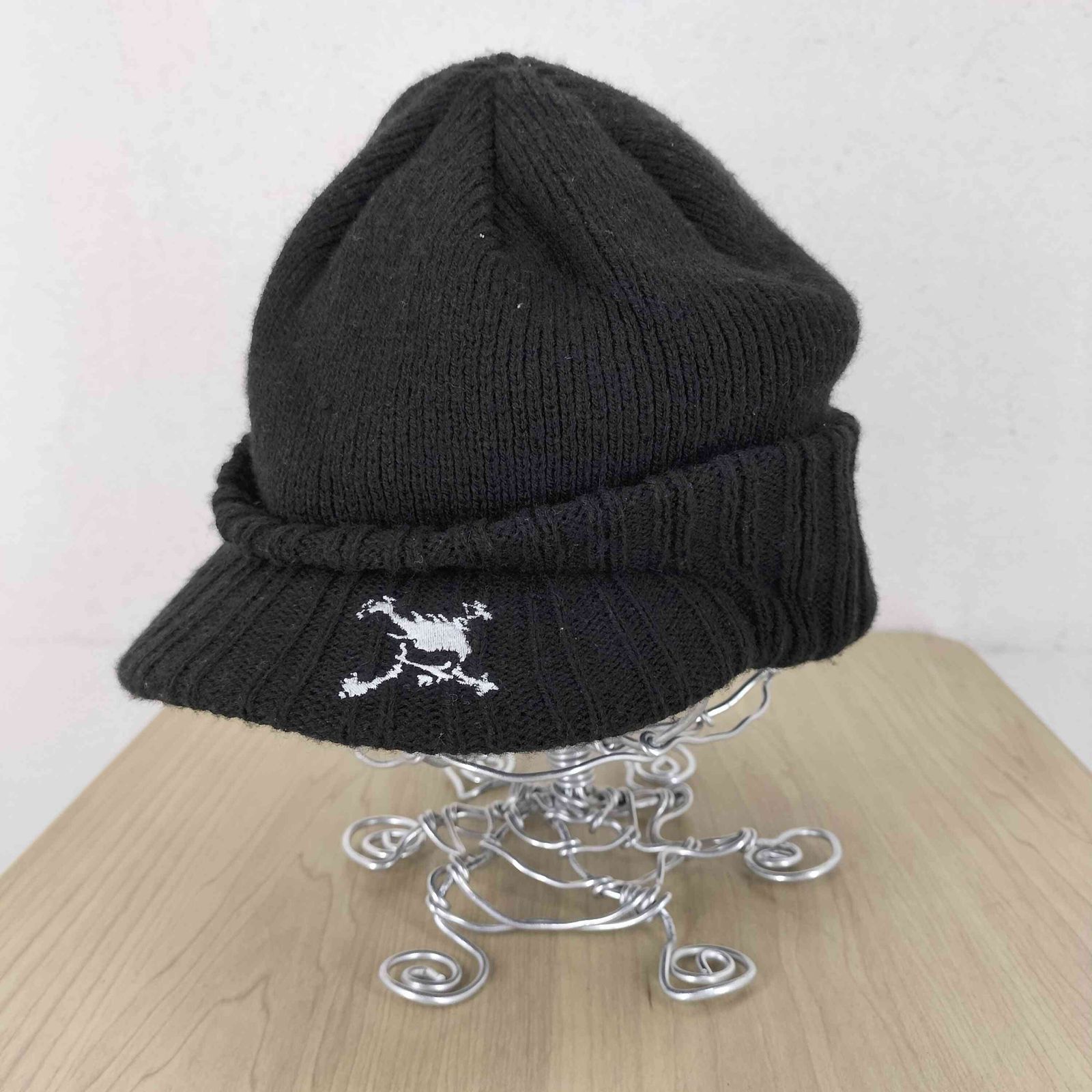 Oakley オークリー ビーニー ニットキャップ 00s Y2K スカル 00s オークリー ビーニー スカル ニットキャップ Y2K スカル 美品