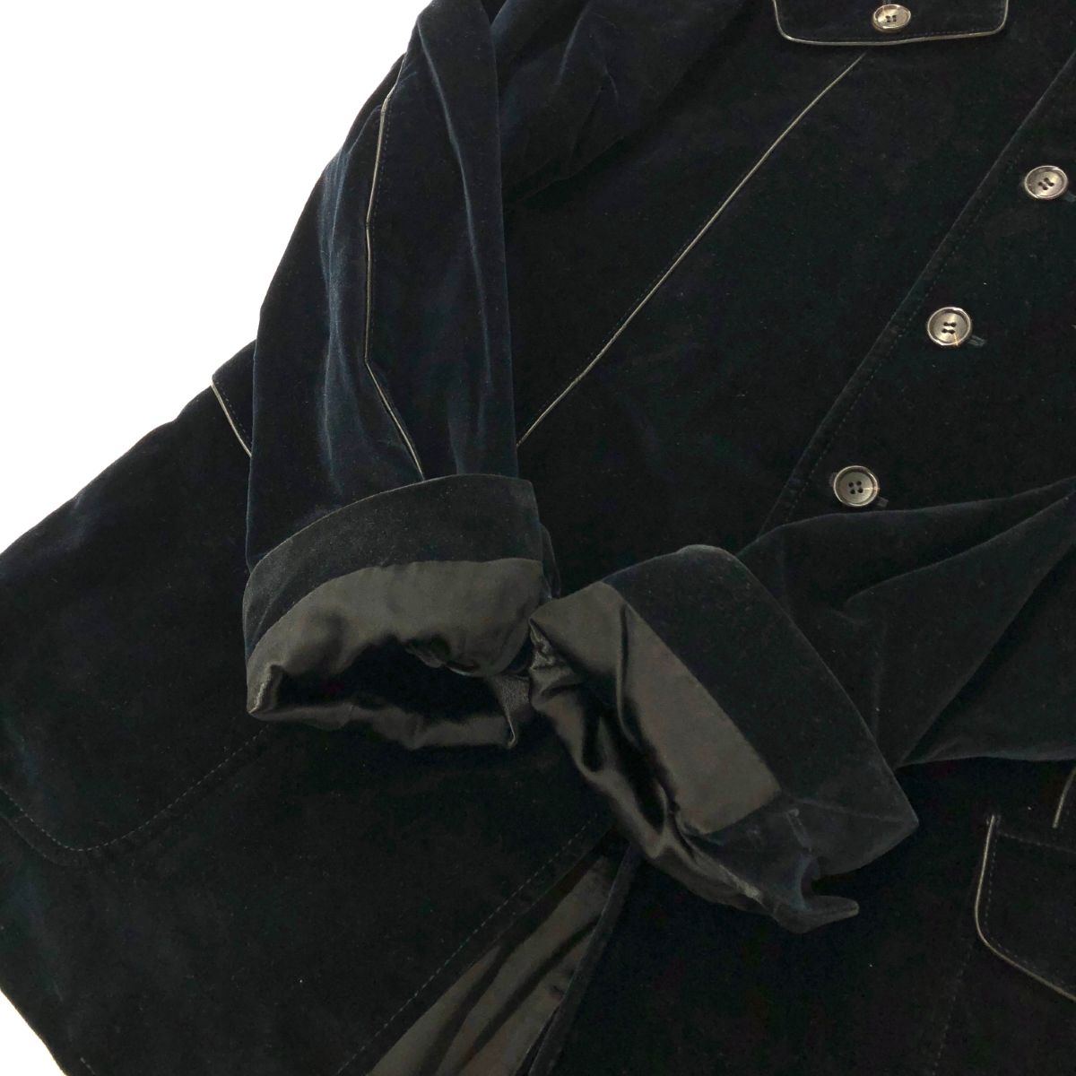 Gucci by tomford レザーパイピング　ジャケット Gucci by tomford レザーパイピングジャケット