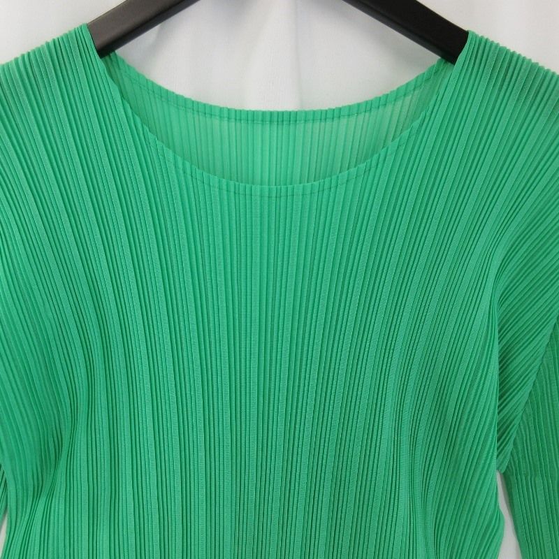 美品 PLEATS PLEASE ISSEY MIYAKE プリーツプリーズ 七分袖