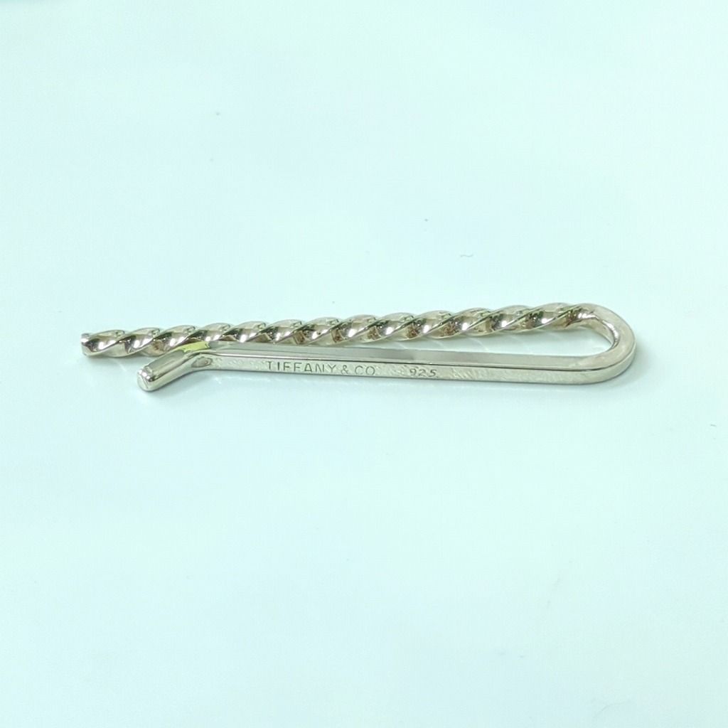Tiffany ティファニー ネクタイピン シグネチャー シルバー 925 【公式