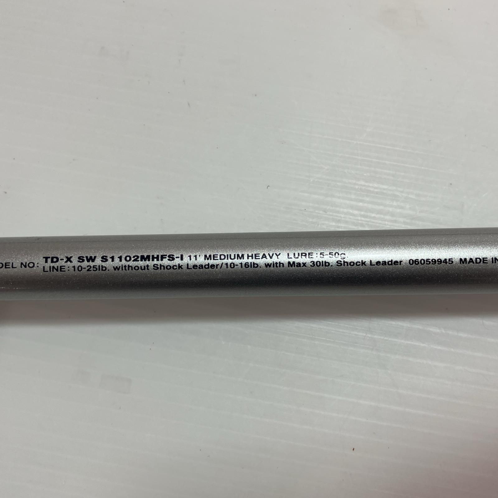 DAIWA - DAIWA ダイワ ロッド 船竿 TD-X SW S1102MHFS-I 06059945 竿袋付 DAIWA ダイワ ロッド 船竿 TD-X SW S1102MHFS-I 06059945 竿袋付