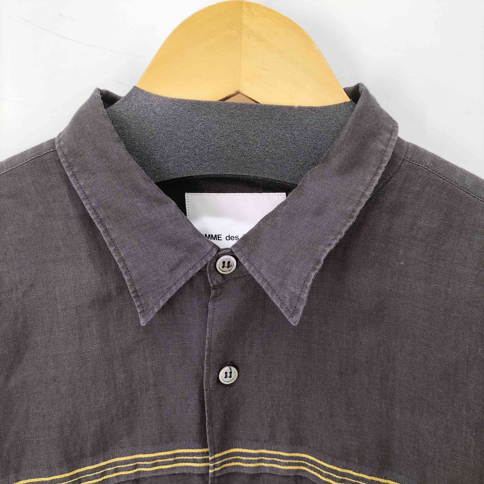 comme des garçons homme ギャルソン　レーヨンシャツ　田中 コムデギャルソンオム COMME des GARCONS HOMME 田中オム リネン