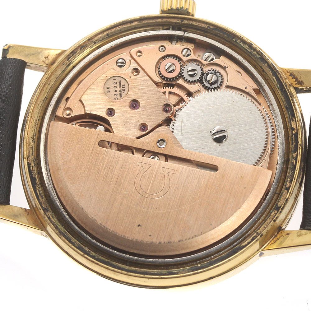 オメガ OMEGA 166.0168 ジュネーブ デイト あぶ cal.1012 自動巻き 