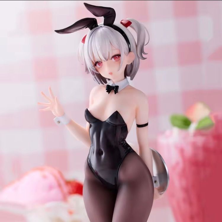 セクシーフィギュア バニーガール 黒バニー 女の子 美少女 美女 JK 女子高生 インテリア コレクション うさ耳 ウサミミ ビッグサイズ 可愛い  かわいい - メルカリ