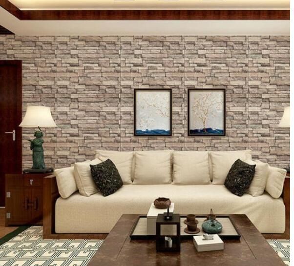 新入荷☆新品、未使用☆40枚 70cm×77cm 厚さ3mm 背景壁 3D立体レンガ 