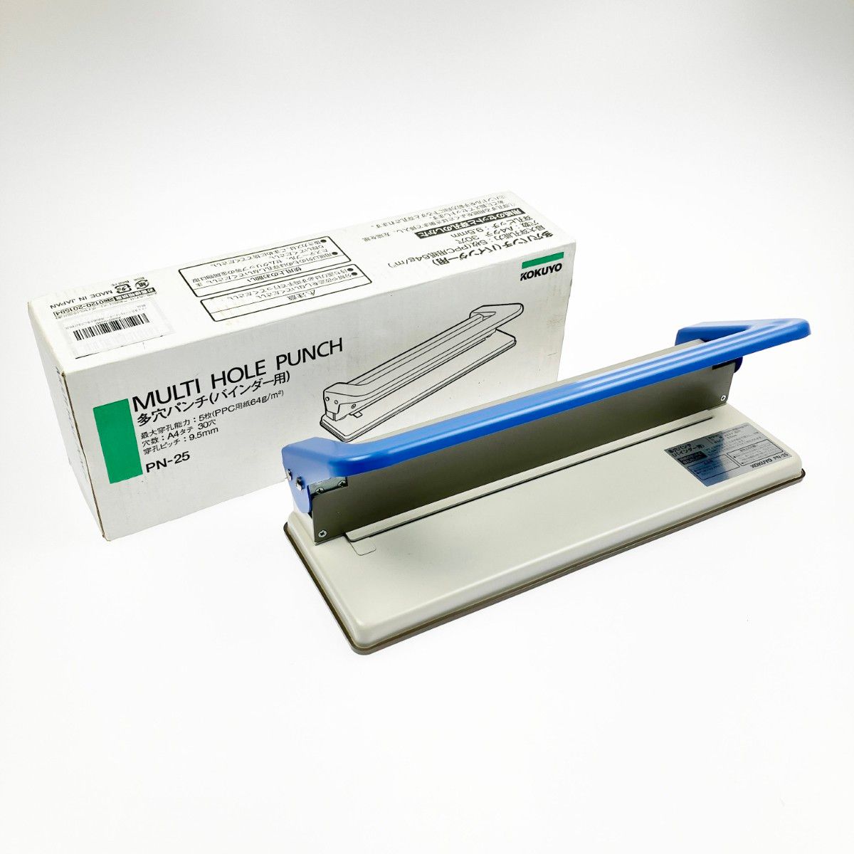 ▽▽KOKUYO コクヨ 事務用品 多穴パンチ バインダー用 30穴 A4タテ PN-25