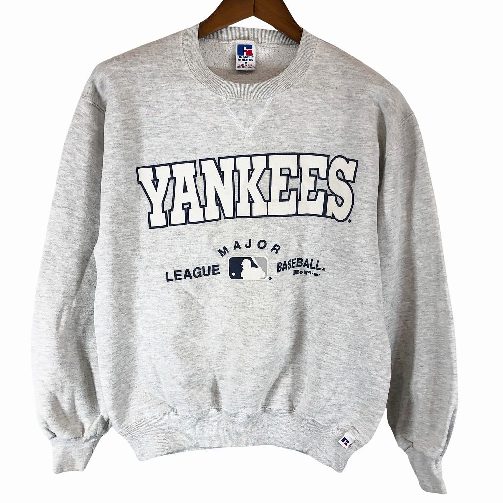 90年代 USA製 RUSSELL ATHLETIC ラッセル MLB ニューヨークヤンキース 