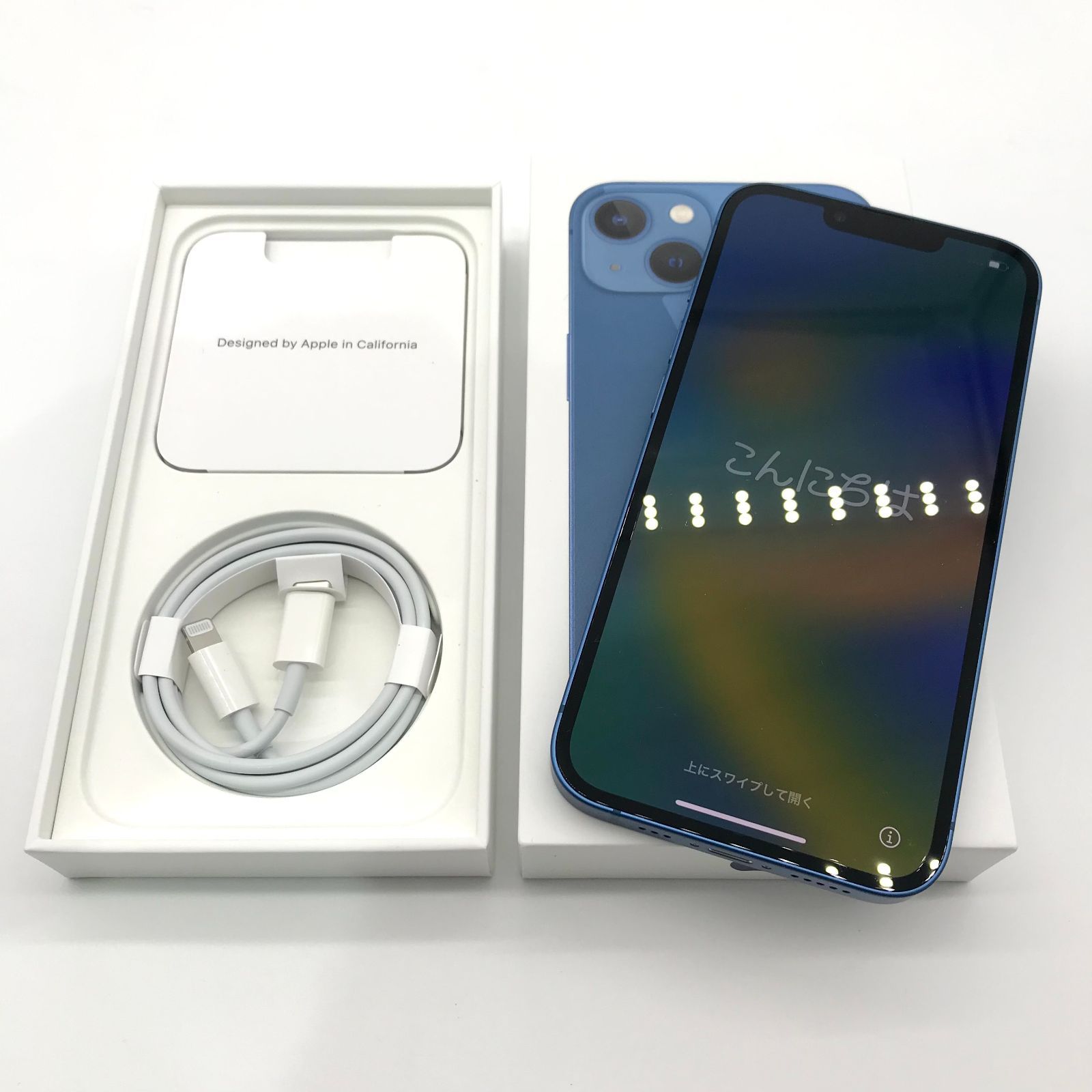 ▽国内版SIMフリー iPhone13 128GB ブルー MLNG3J/A - メルカリ