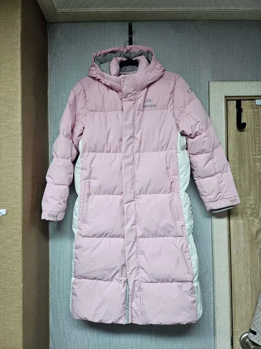 EIDER アイダー ピンク ダウンジャケット ロング丈 ダックダウン 150